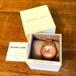 Michael Kors Rose Gold Watch